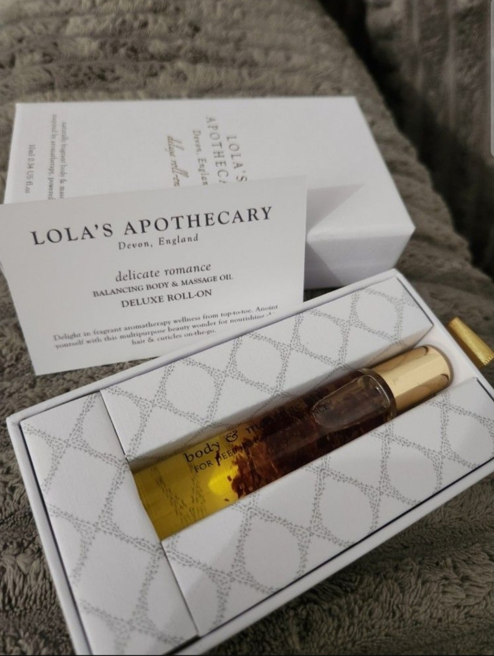 4 Lola's Apothecary Roll On Deluxe Massage Oil
